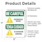 Signmission Safety Culture Sign, 5 in Width, Vinyl Decal, Rectangle, Bilingual OS-2PACK-BC-D-57-L-10035 - alternate 2
